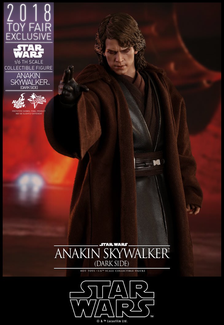 Hot Toys Star Wars Episode III: Revenge of the Sith - Anakin Skywalker (Dark Side) MMS486