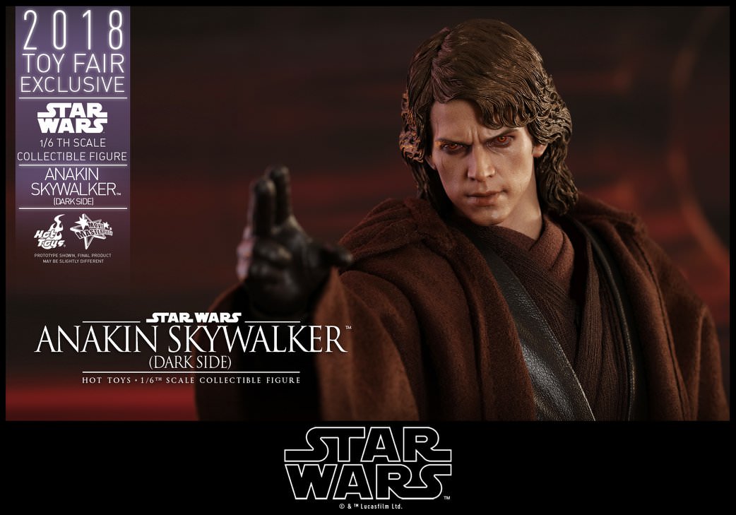 Hot Toys Star Wars Episode III: Revenge of the Sith - Anakin Skywalker (Dark Side) MMS486