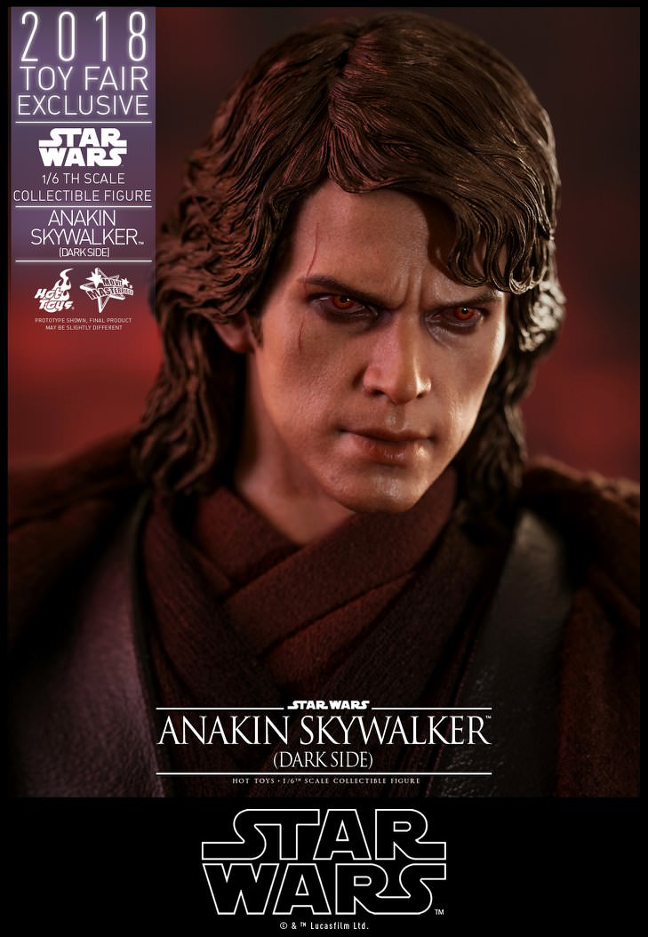 Hot Toys Star Wars Episode III: Revenge of the Sith - Anakin Skywalker (Dark Side) MMS486