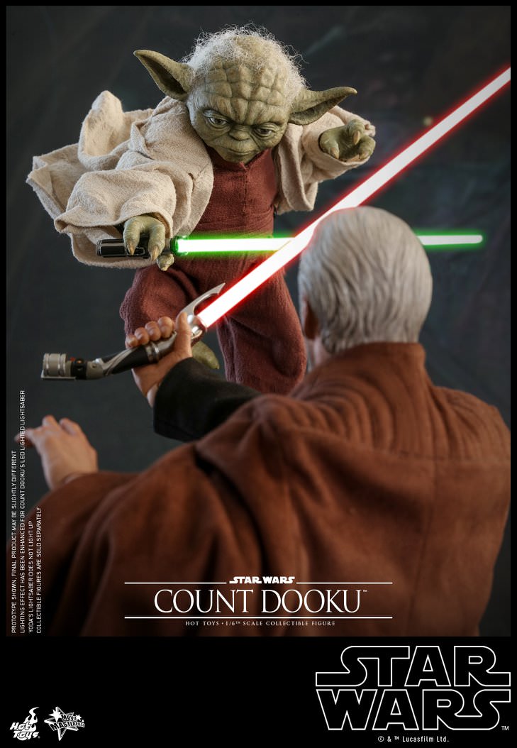 Hot Toys Star Wars Episode II: Attack of the Clones - Yoda MMS495