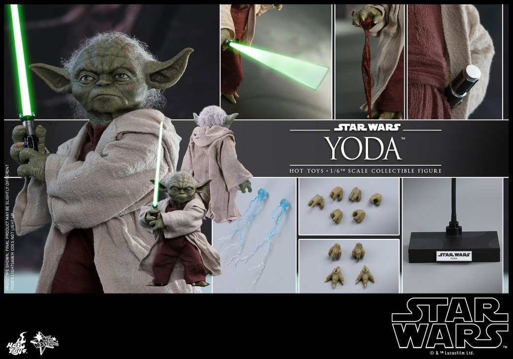 Hot Toys Star Wars Episode II: Attack of the Clones - Yoda MMS495