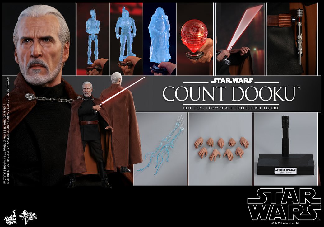 Hot Toys Star Wars Episode II: Attack of the Clones - Count Dooku MMS496