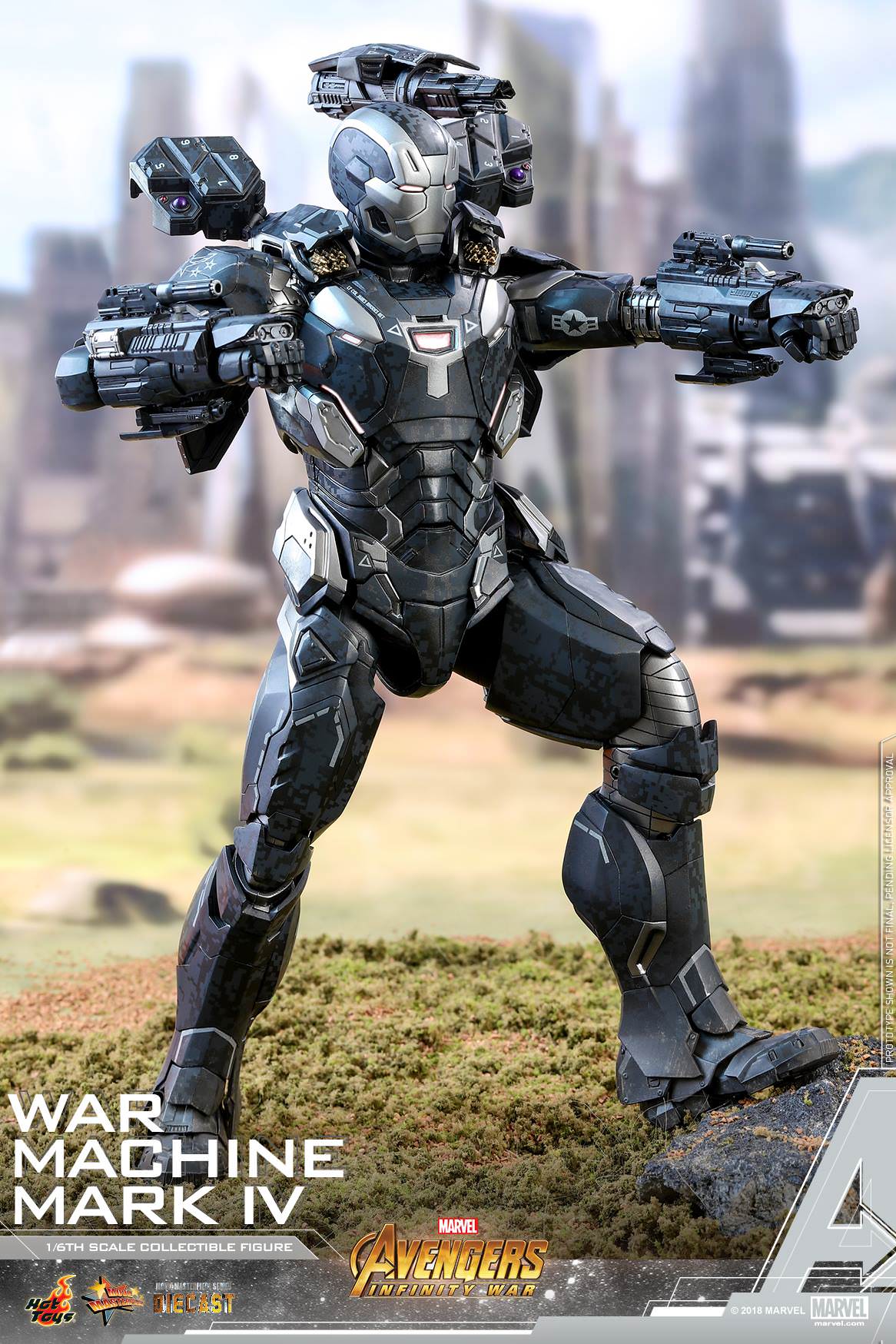 Hot Toys Avengers: Infinity War - War Machine Mark IV MMS499D26 (Regular Edition)