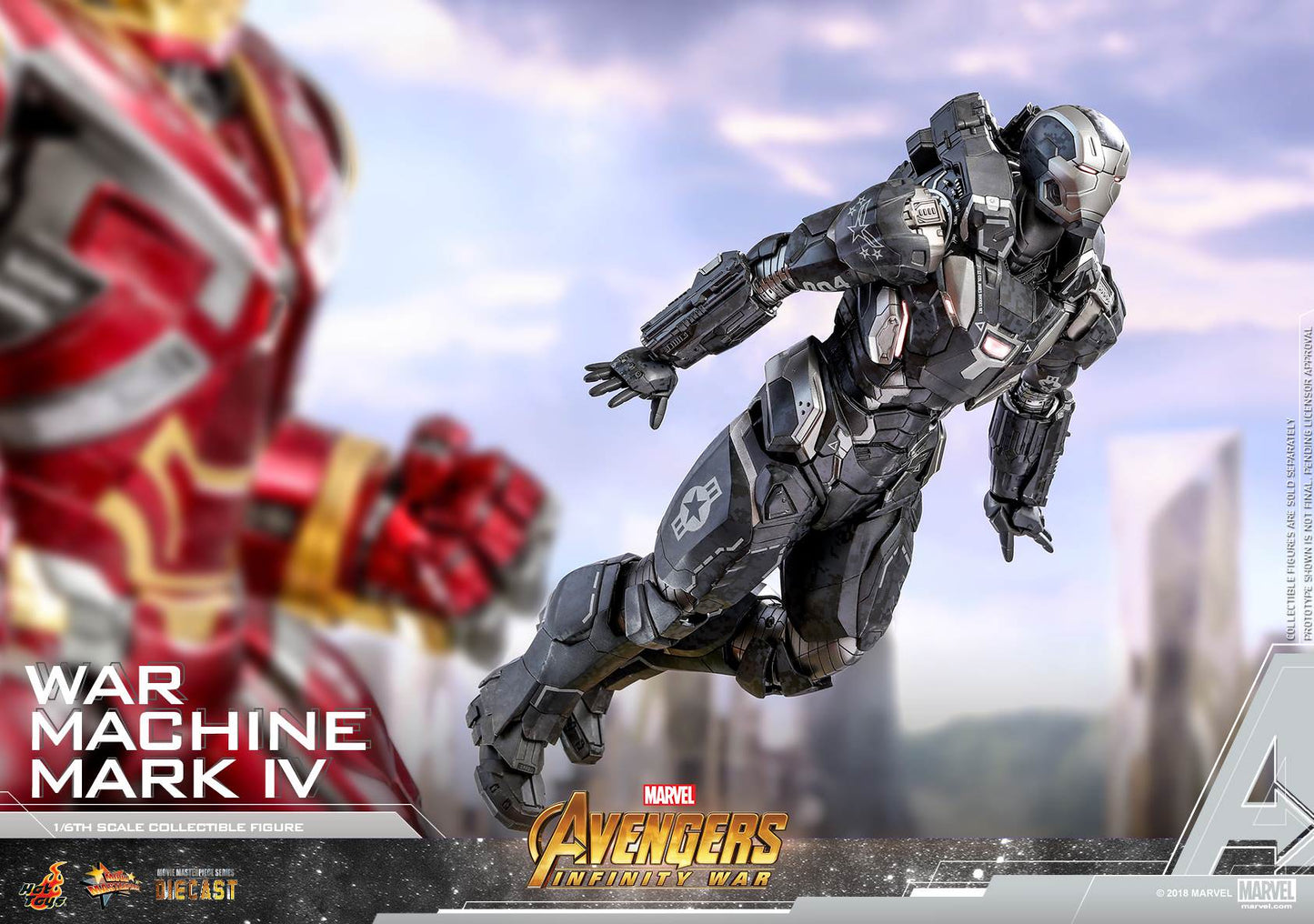 Hot Toys Avengers: Infinity War - War Machine Mark IV MMS499D26 (Regular Edition)