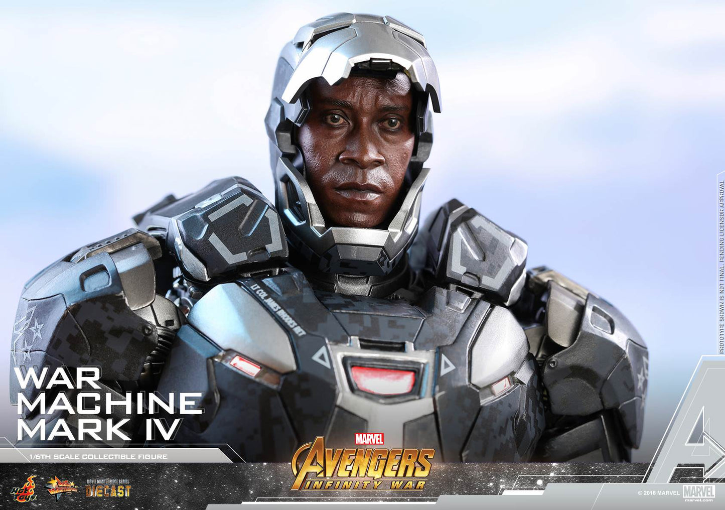 Hot Toys Avengers: Infinity War - War Machine Mark IV MMS499D26 (Regular Edition)