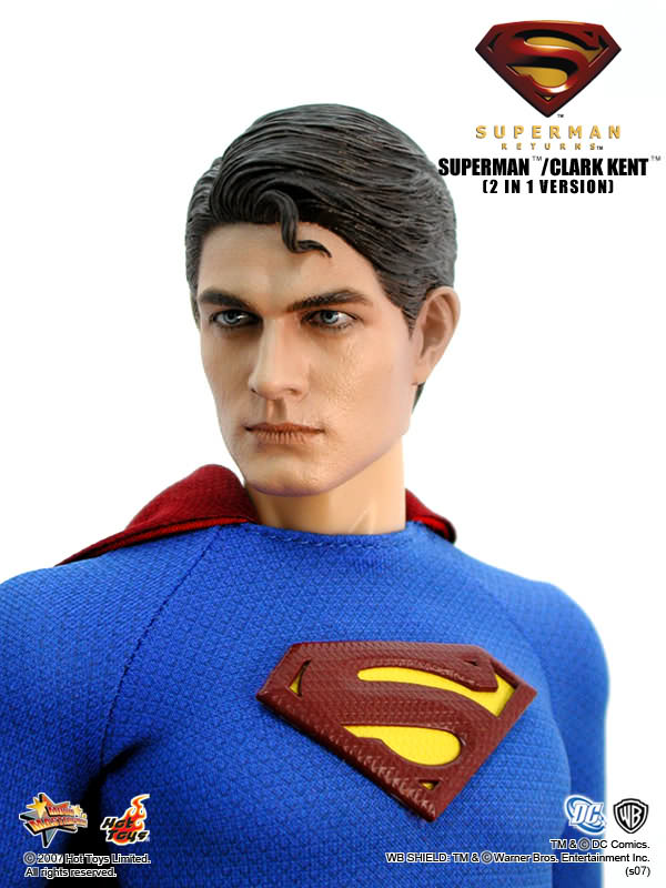 Hot Toys Superman Returns – Superman / Clark Kent (2 In 1 Version) MMS50