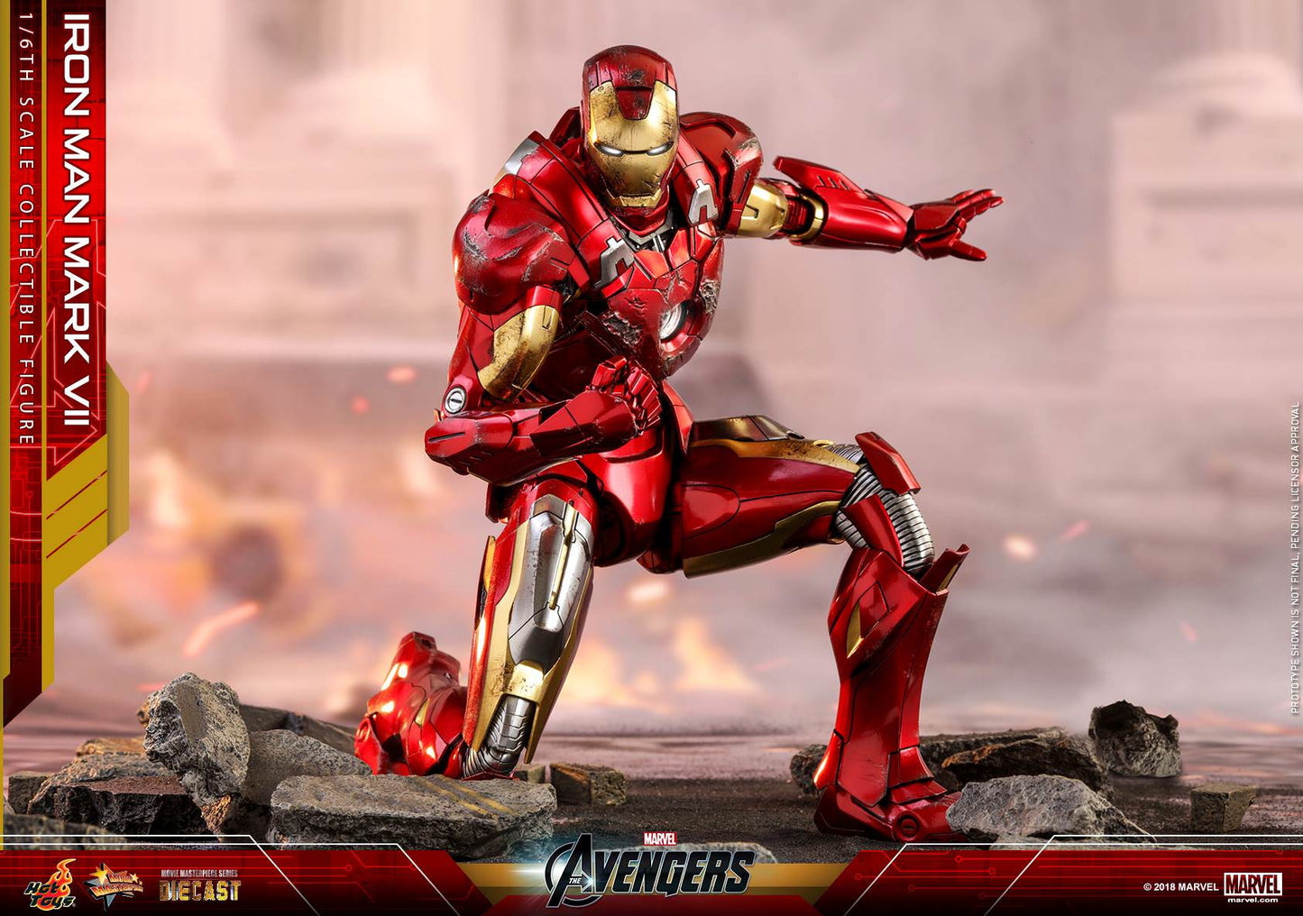 Hot Toys The Avengers - Iron Man Mark VII MMS500D27 (Regular Edition)