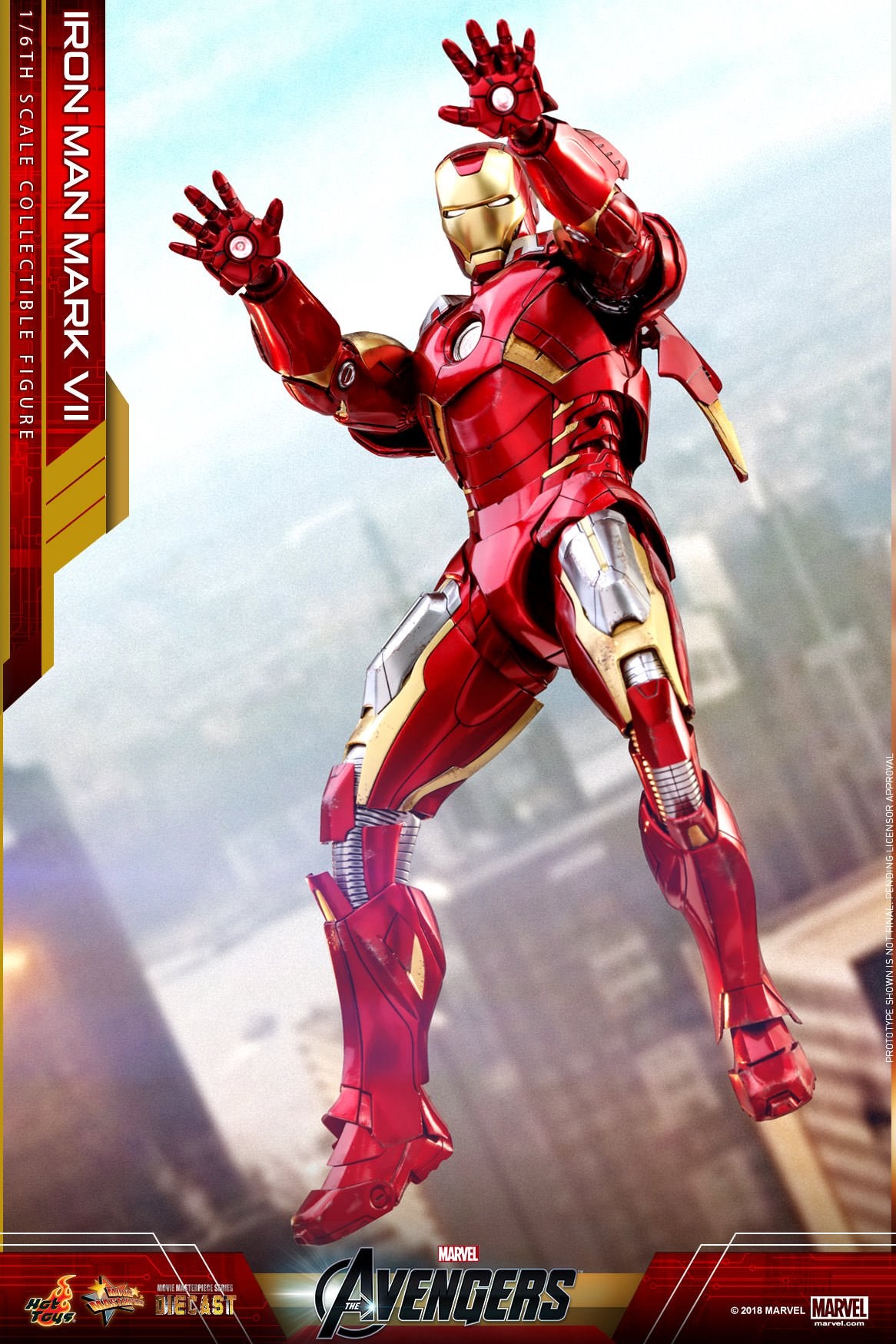 Hot Toys The Avengers - Iron Man Mark VII MMS500D27 (Exclusive Edition)