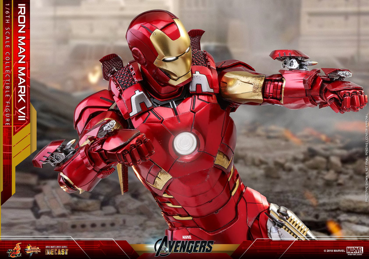 Hot Toys The Avengers - Iron Man Mark VII MMS500D27 (Exclusive Edition)