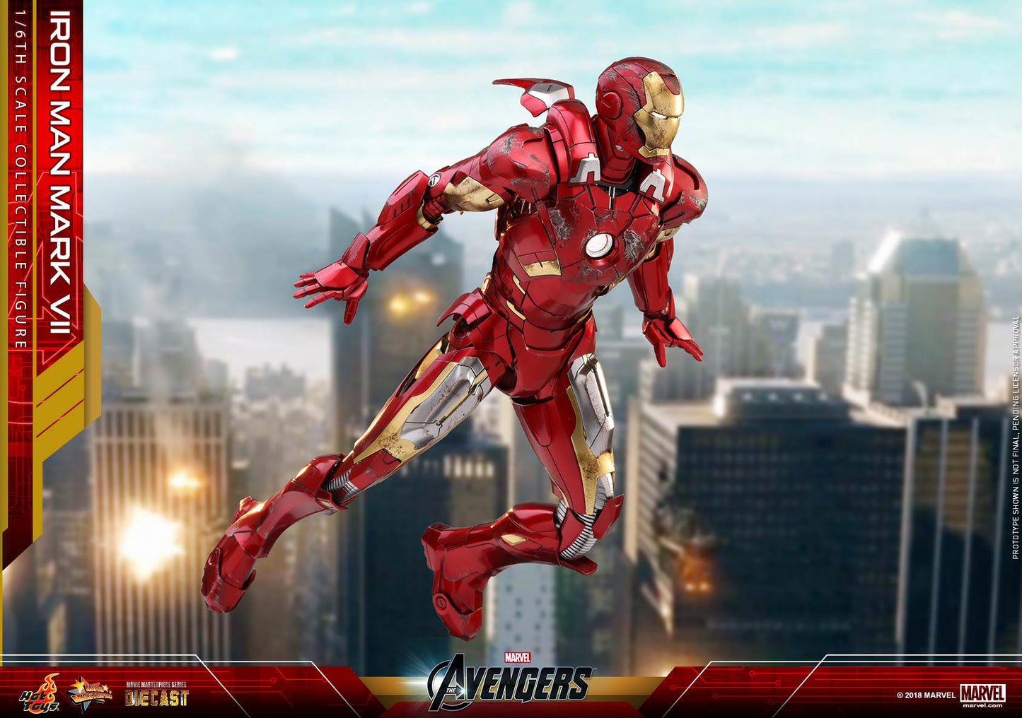 Hot Toys The Avengers - Iron Man Mark VII MMS500D27 (Exclusive Edition)