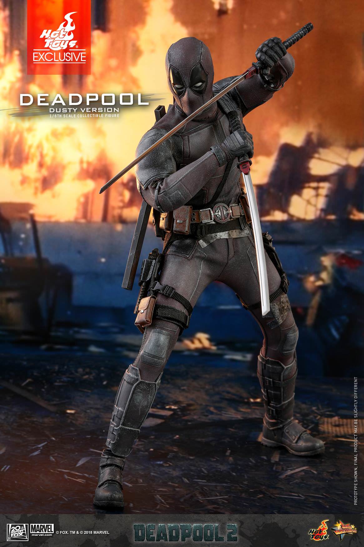 Hot Toys Deadpool 2: Deadpool ( Dusty Version) MMS505