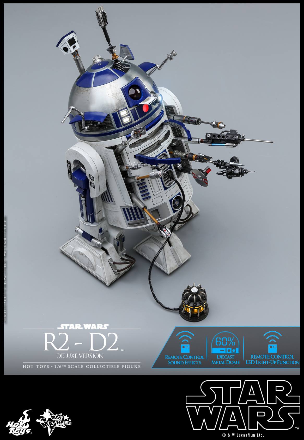 Hot Toys Star Wars - R2-D2 Deluxe Version MMS511