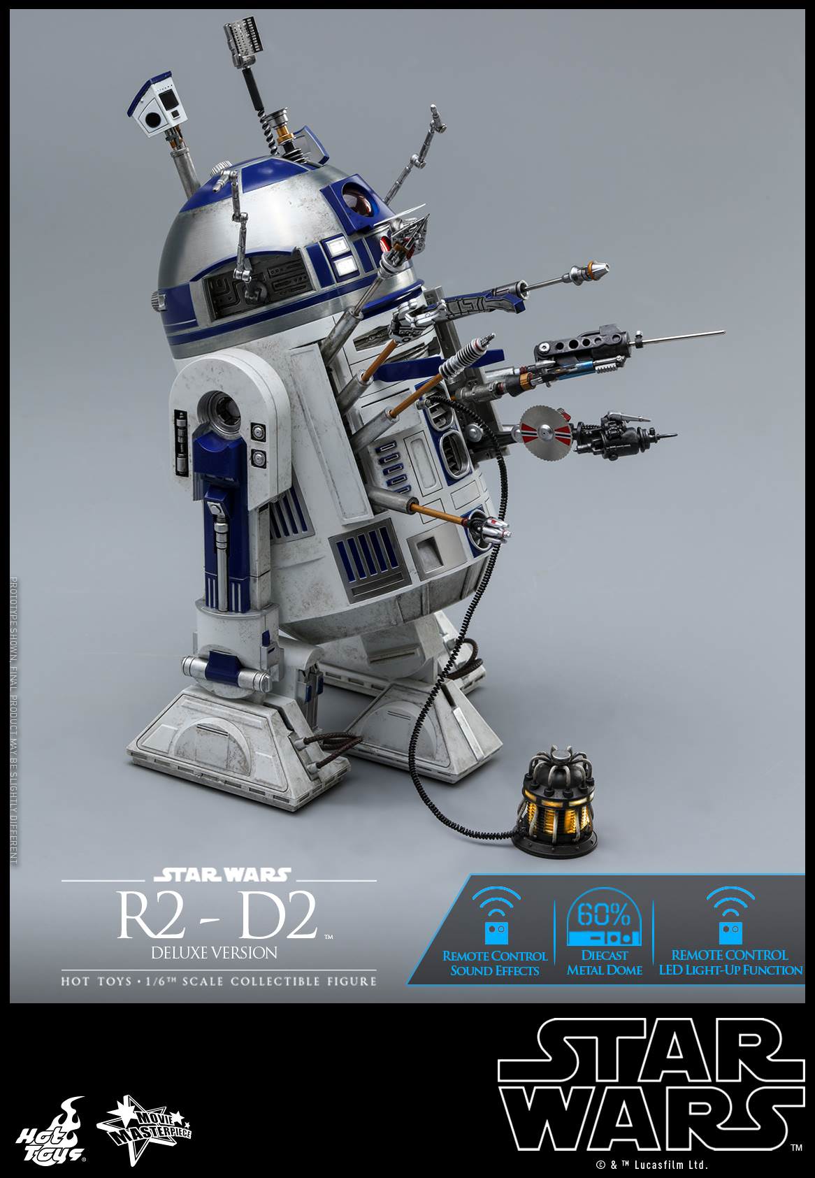 Hot Toys Star Wars - R2-D2 Deluxe Version MMS511