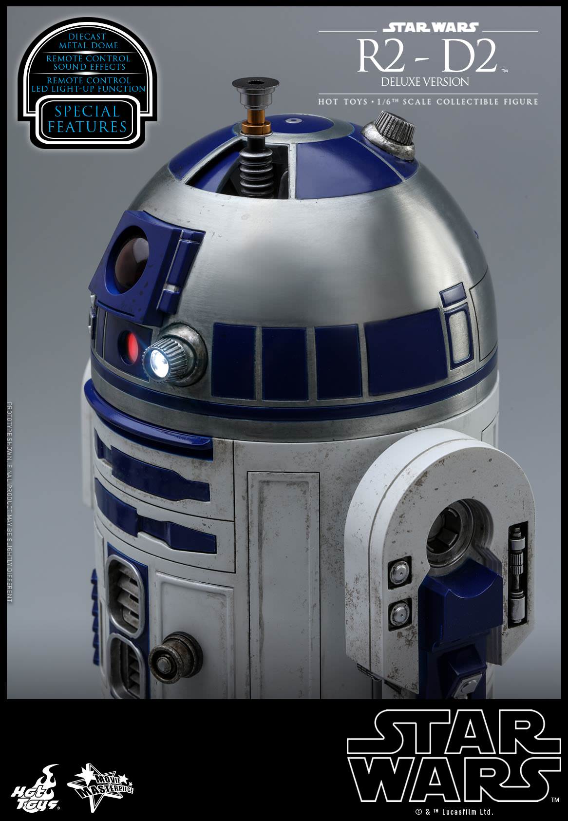 Hot Toys Star Wars - R2-D2 Deluxe Version MMS511