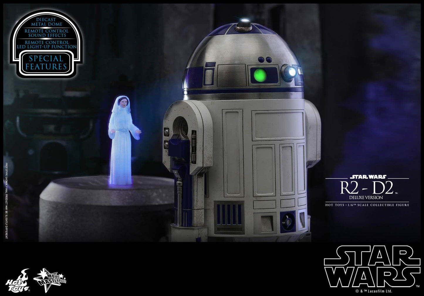 Hot Toys Star Wars - R2-D2 Deluxe Version MMS511