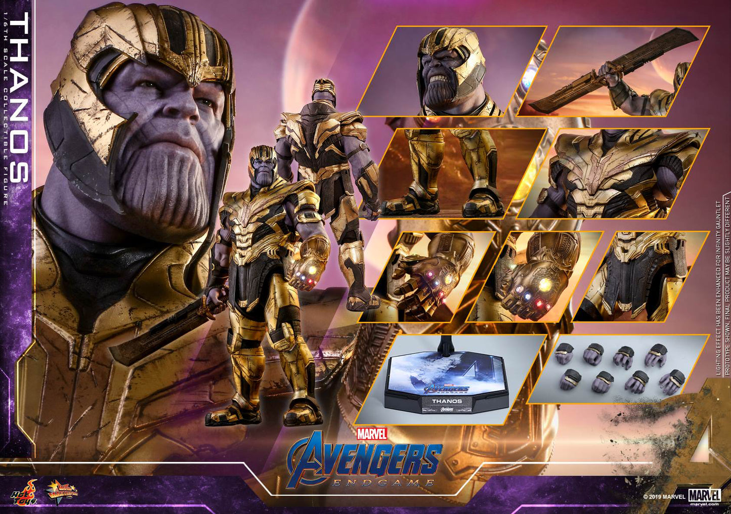 Hot Toys Avengers: Endgame - Thanos MMS529