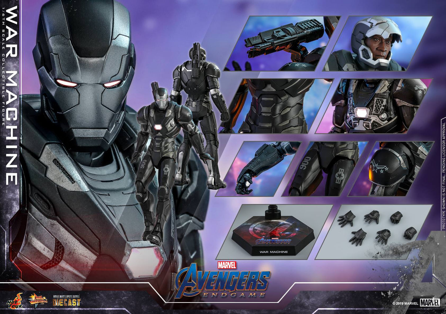 Hot Toys Avengers: Endgame - War Machine MMS530D31