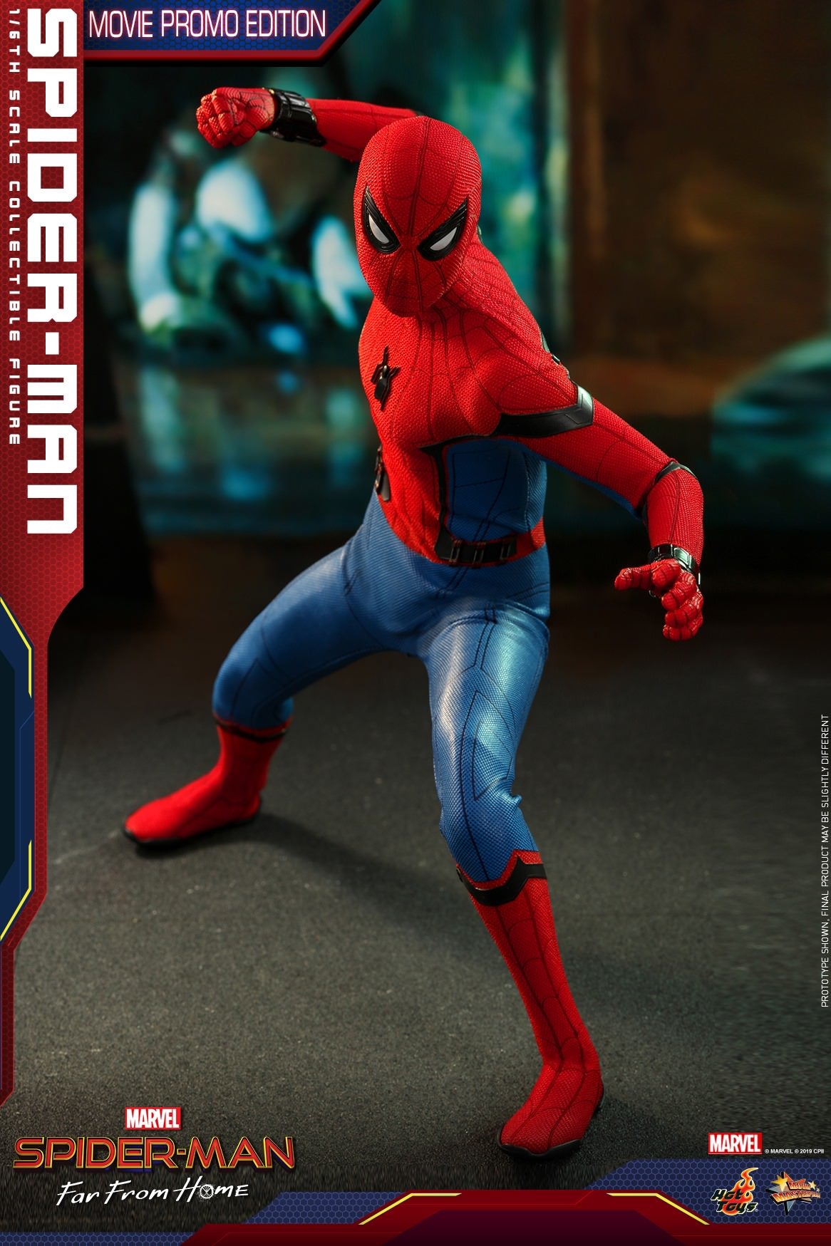 Hot Toys Spider-Man: Far From Home - Spider-Man Movie Promo Edition MMS535