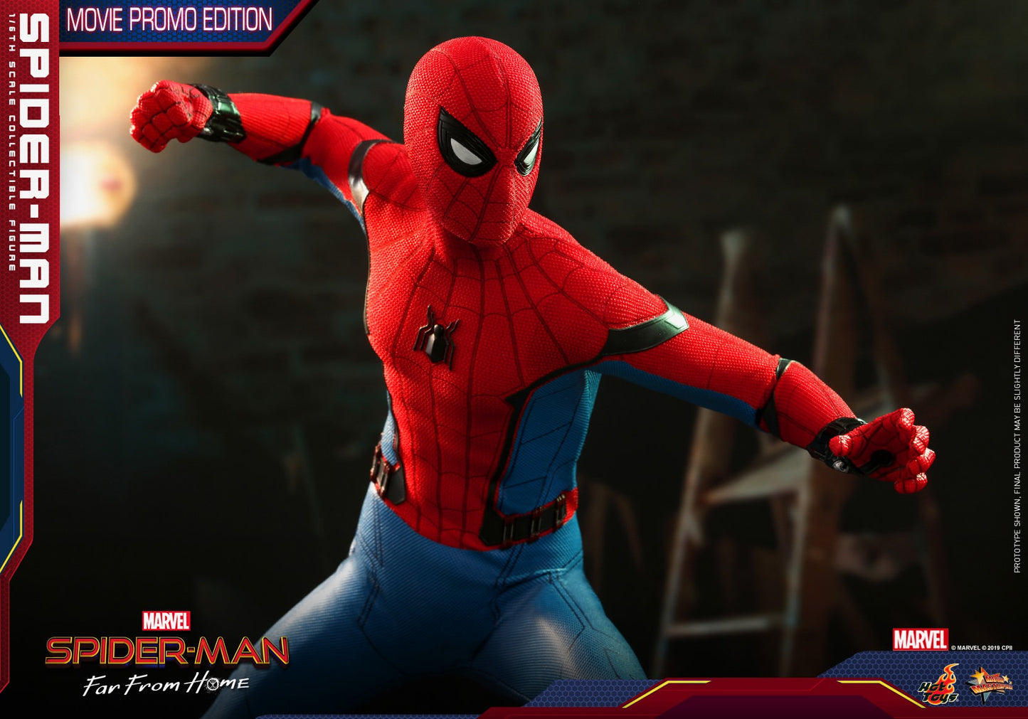 Hot Toys Spider-Man: Far From Home - Spider-Man Movie Promo Edition MMS535