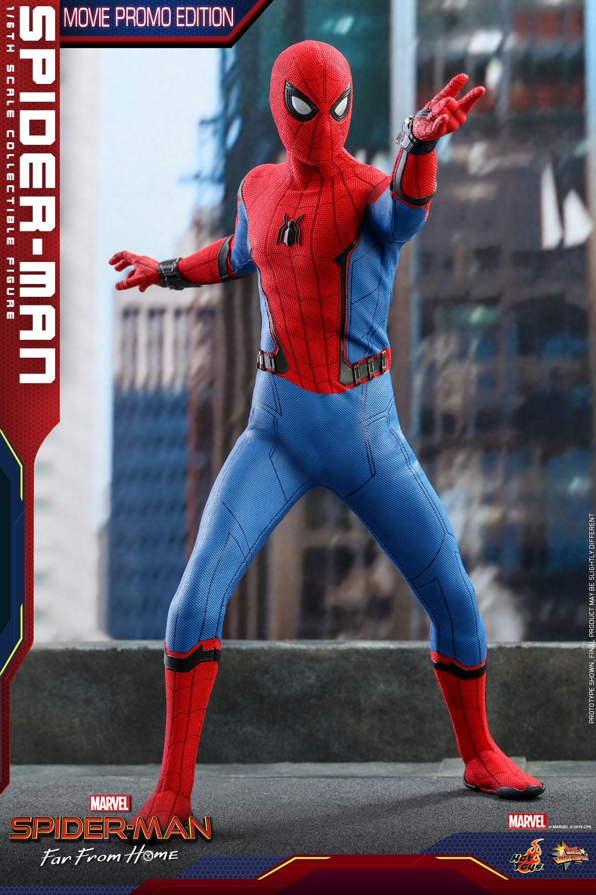 Hot Toys Spider-Man: Far From Home - Spider-Man Movie Promo Edition MMS535