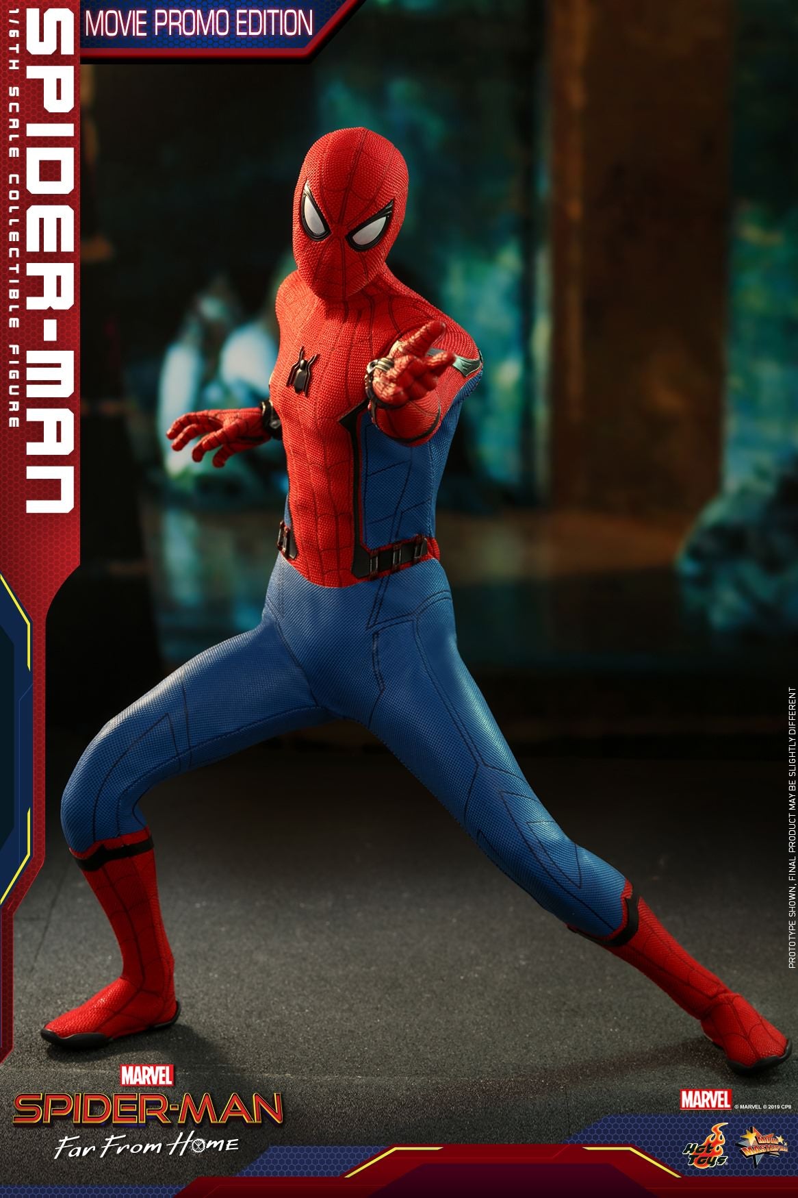 Hot Toys Spider-Man: Far From Home - Spider-Man Movie Promo Edition MMS535