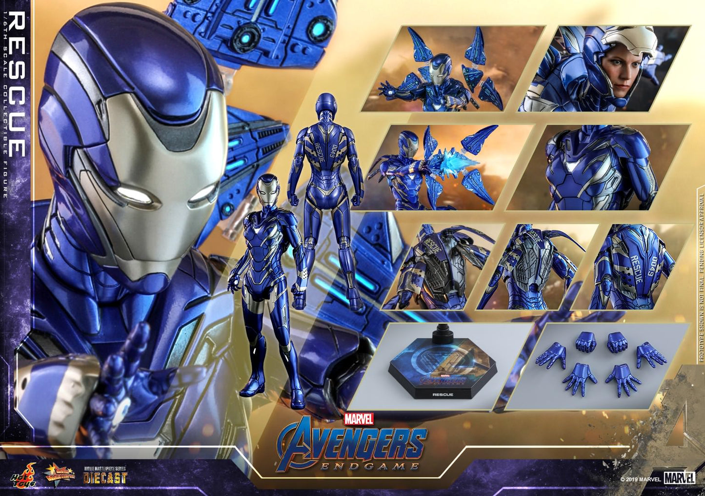 Hot Toys Avengers: Endgame - Rescue MMS538D32