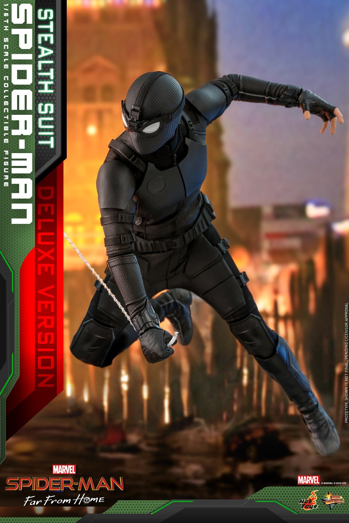 Hot Toys Spider-Man: Far From Home - Spider-Man (Stealth Suit) (Deluxe Version) MMS541