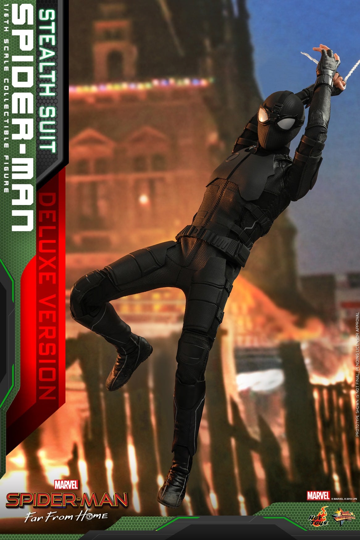 Hot Toys Spider-Man: Far From Home - Spider-Man (Stealth Suit) (Deluxe Version) MMS541