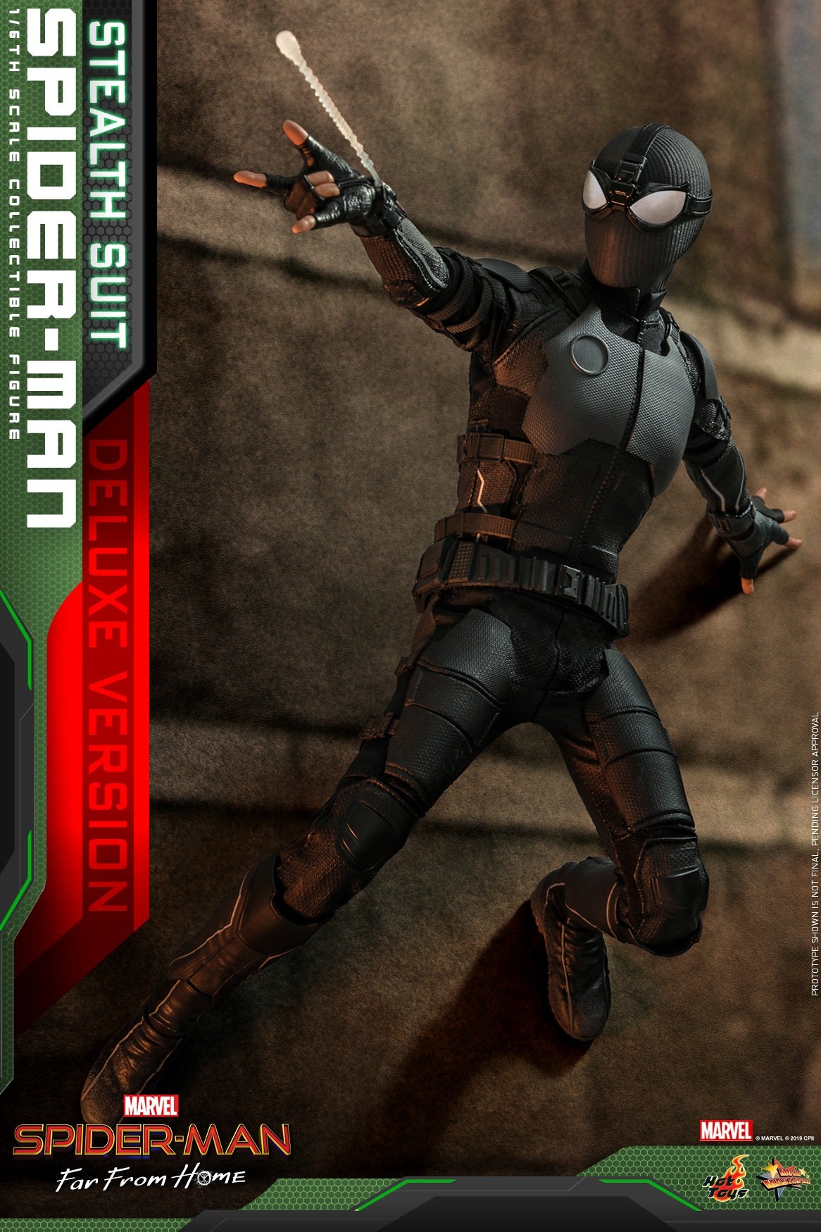 Hot Toys Spider-Man: Far From Home - Spider-Man (Stealth Suit) (Deluxe Version) MMS541