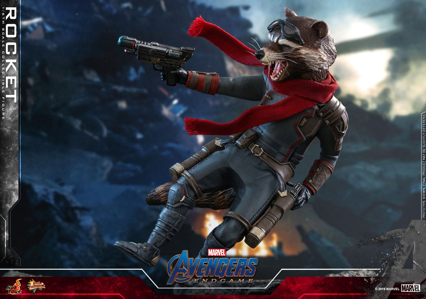 Hot Toys Avengers: Endgame - Rocket MMS548