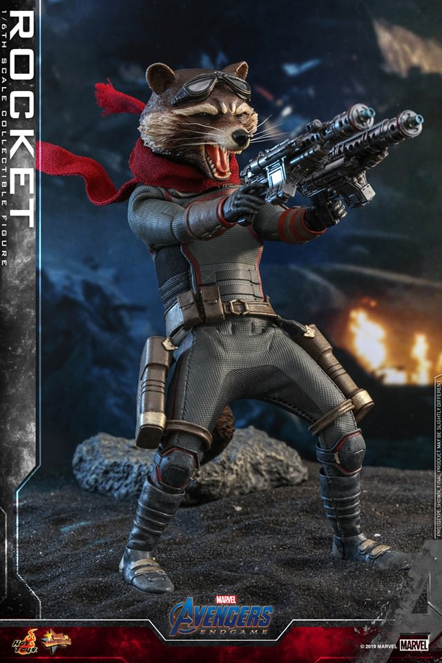 Hot Toys Avengers: Endgame - Rocket MMS548