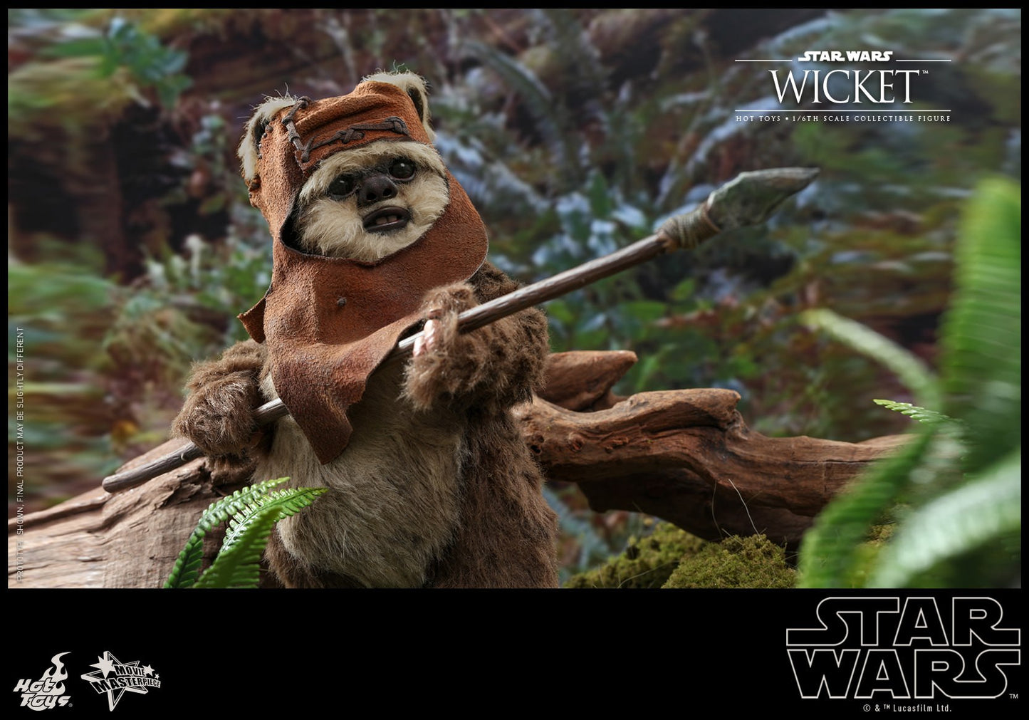 Hot Toys Star Wars: Return of the Jedi -- Wicket MMS550