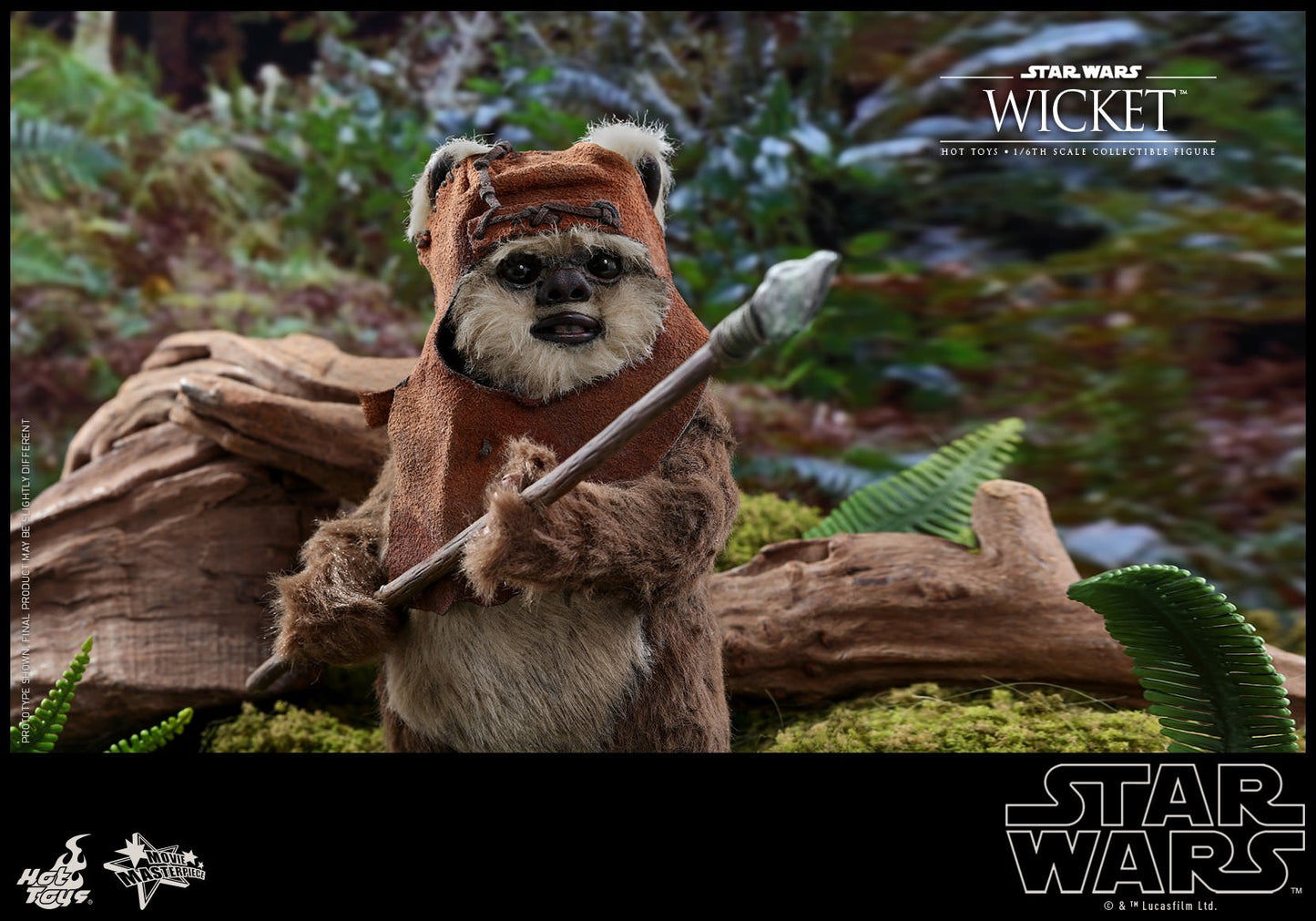 Hot Toys Star Wars: Return of the Jedi -- Wicket MMS550