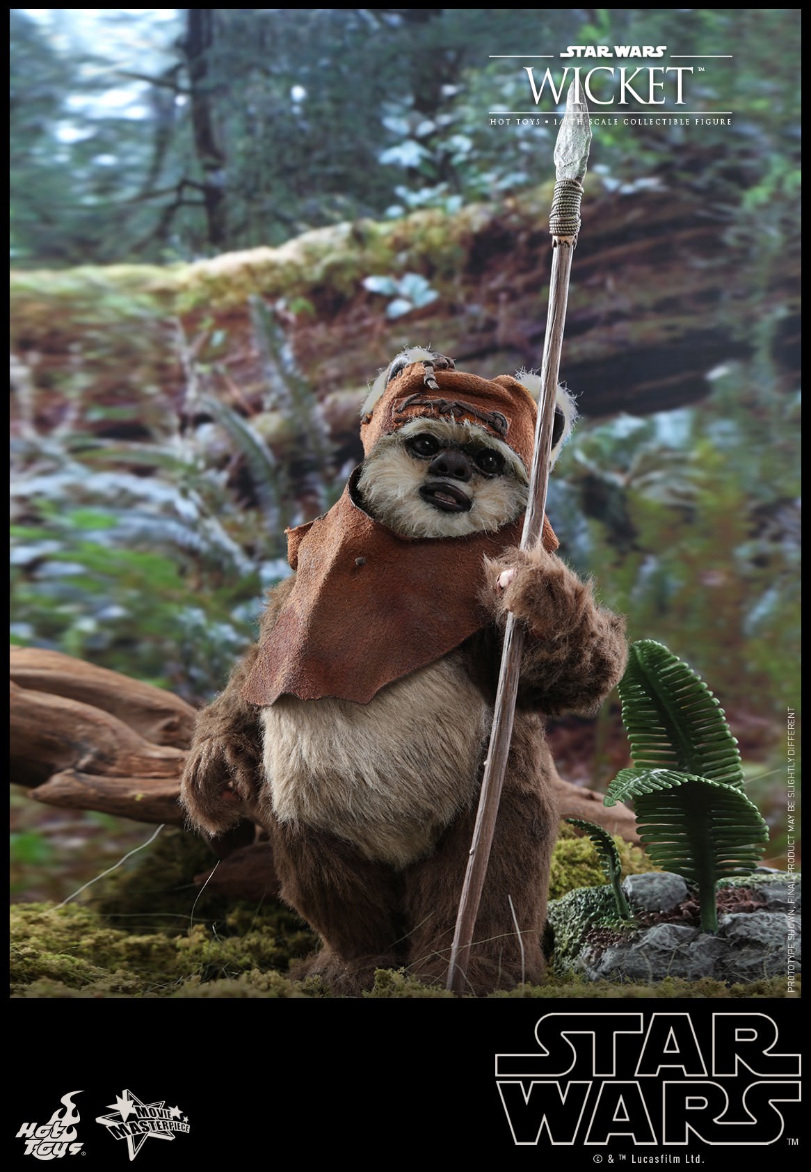 Hot Toys Star Wars: Return of the Jedi -- Wicket MMS550