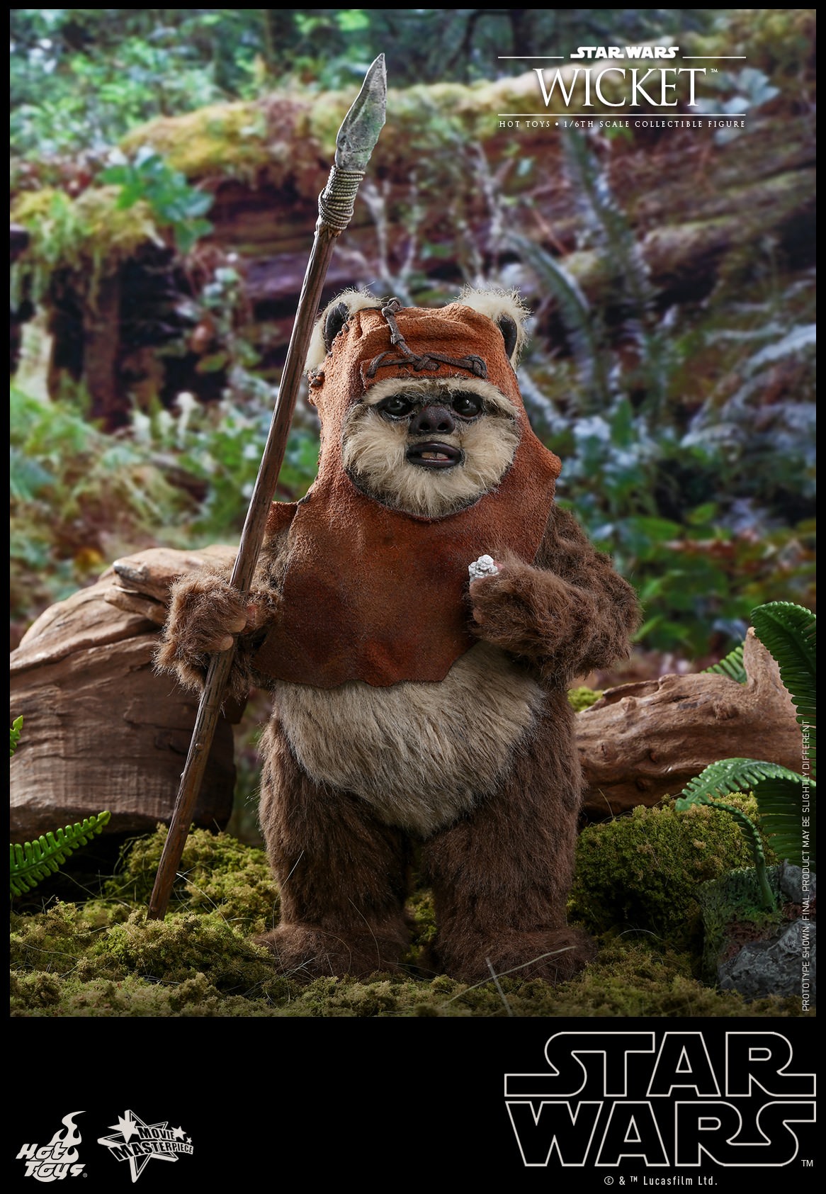 Hot Toys Star Wars: Return of the Jedi -- Wicket MMS550