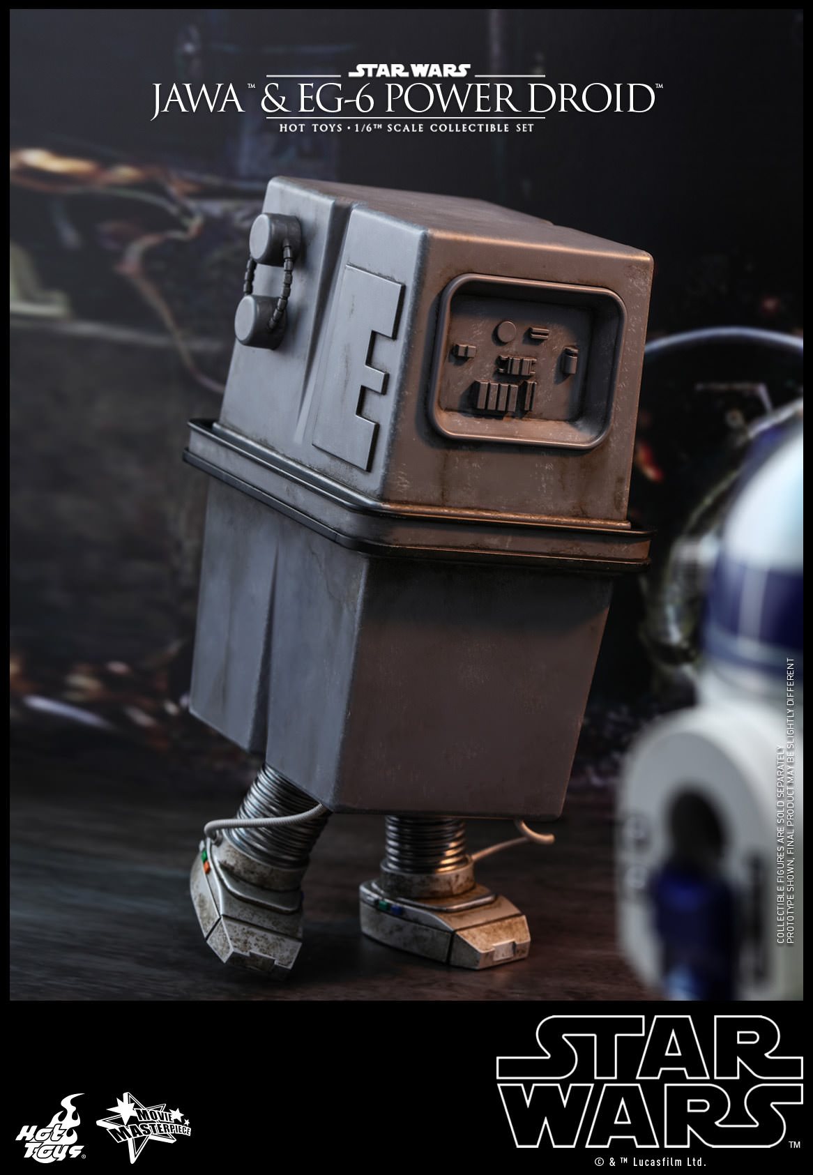 Hot Toys Star Wars: Episode IV A New Hope -- Jawa &amp; EG-6 Power Droid MMS554