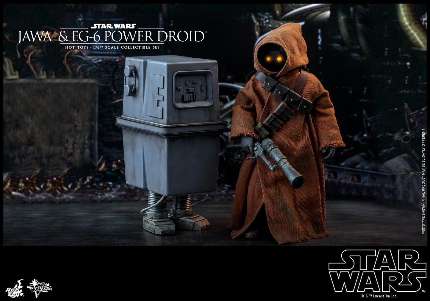 Hot Toys Star Wars: Episode IV A New Hope -- Jawa &amp; EG-6 Power Droid MMS554