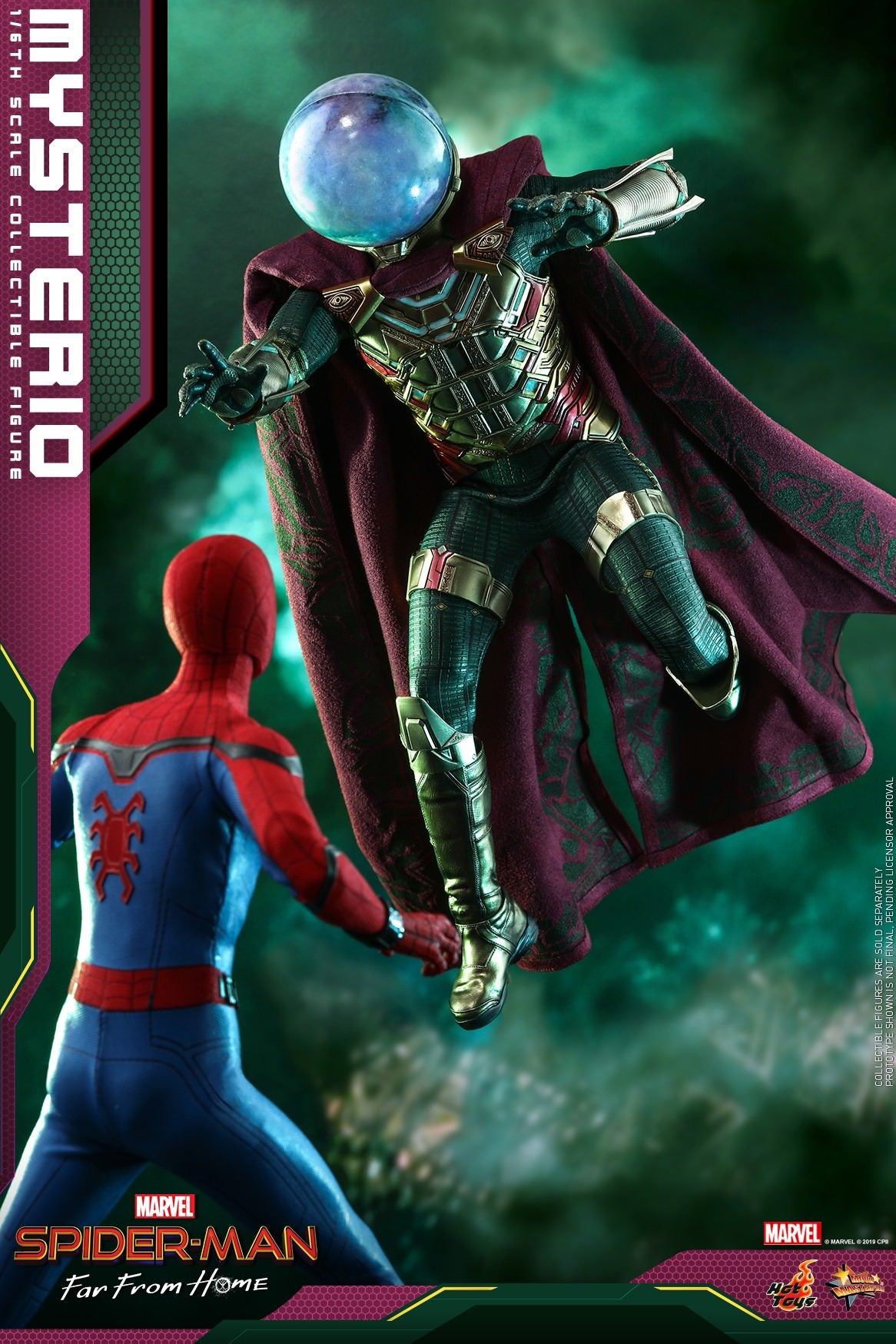 Hot Toys Spider-man Far From Home :Mysterio MMS556