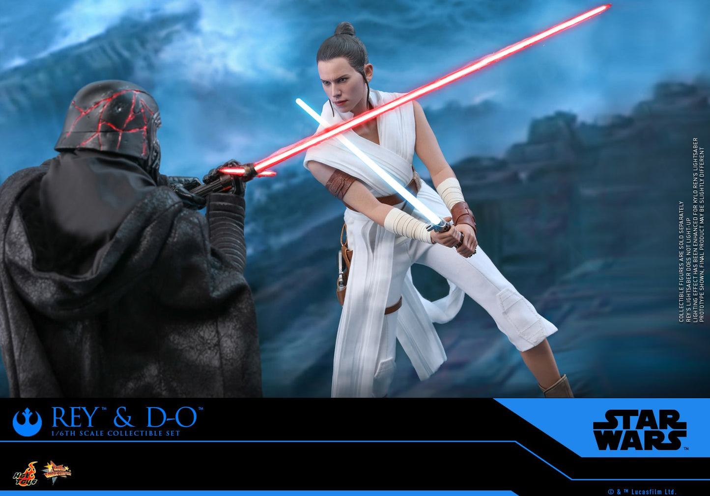 Hot Toys Star Wars: The Rise of Skywalker - Rey and D-O MMS559