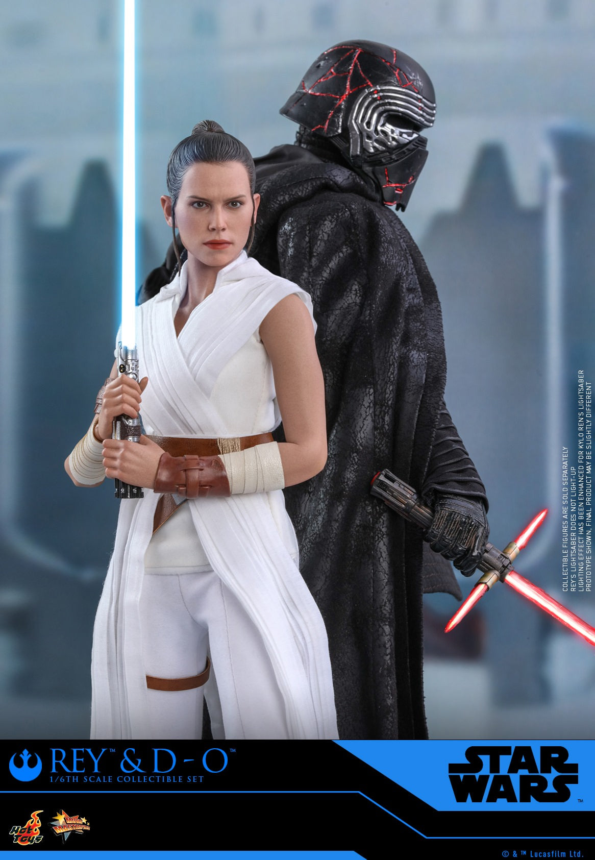 Hot Toys Star Wars: The Rise of Skywalker - Rey and D-O MMS559