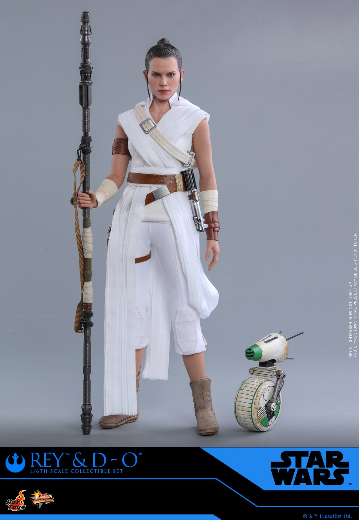 Hot Toys Star Wars: The Rise of Skywalker - Rey and D-O MMS559