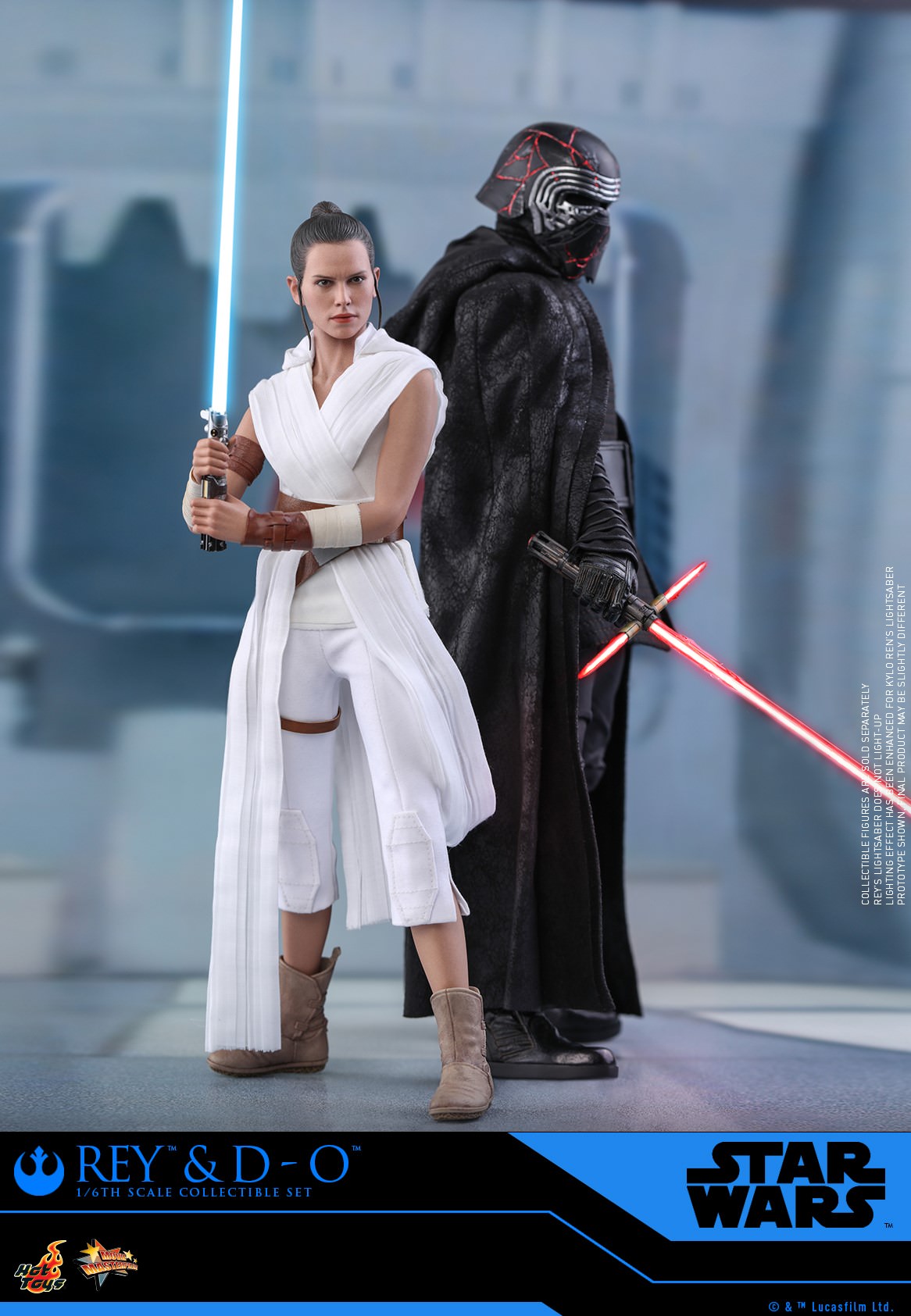 Hot Toys Star Wars: The Rise of Skywalker - Rey and D-O MMS559