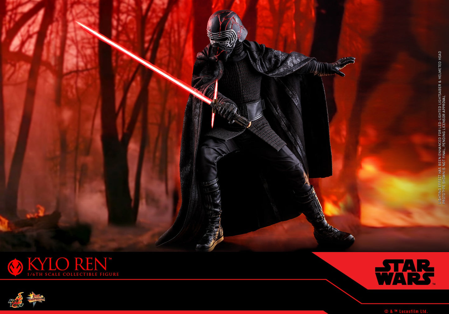 Hot Toys Star Wars: The Rise of Skywalker - Kylo Ren MMS560