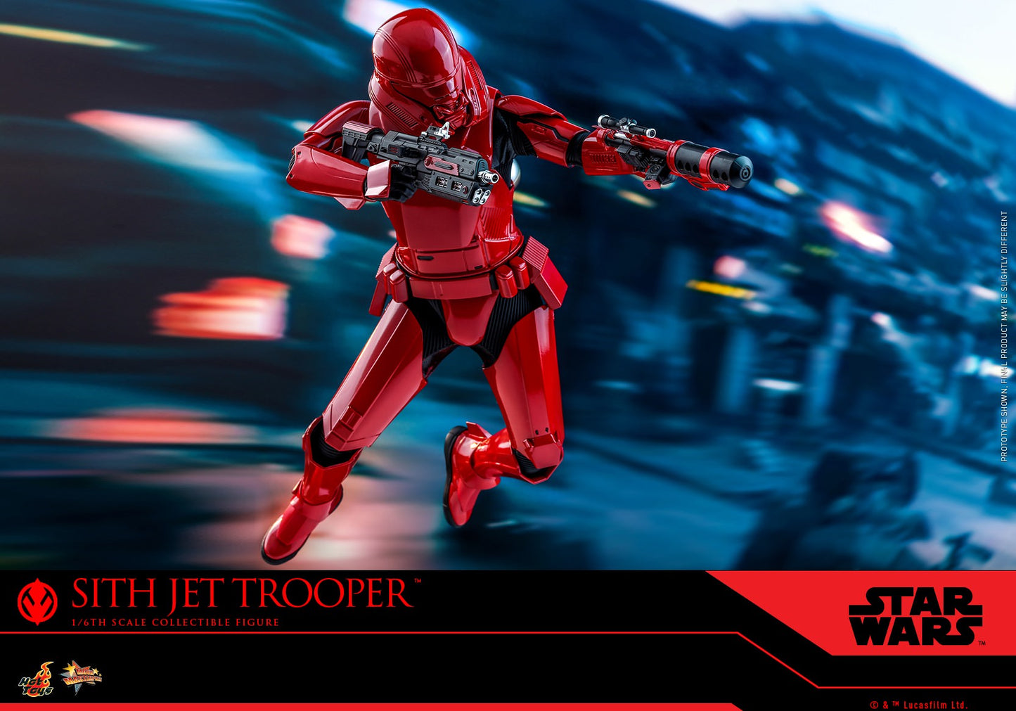 Hot Toys Star Wars: The Rise of Skywalker - Sith Jet Trooper MMS562