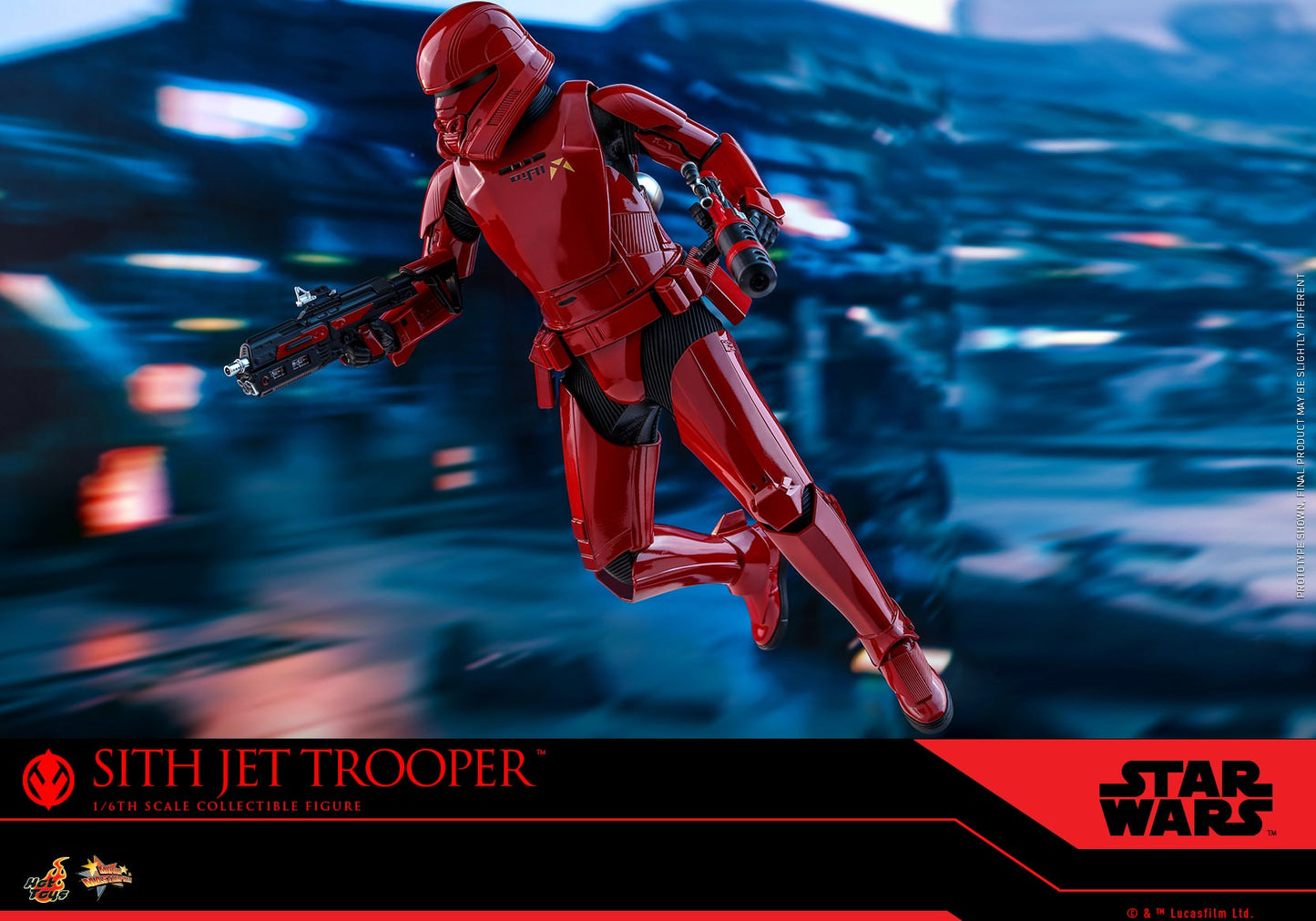 Hot Toys Star Wars: The Rise of Skywalker - Sith Jet Trooper MMS562