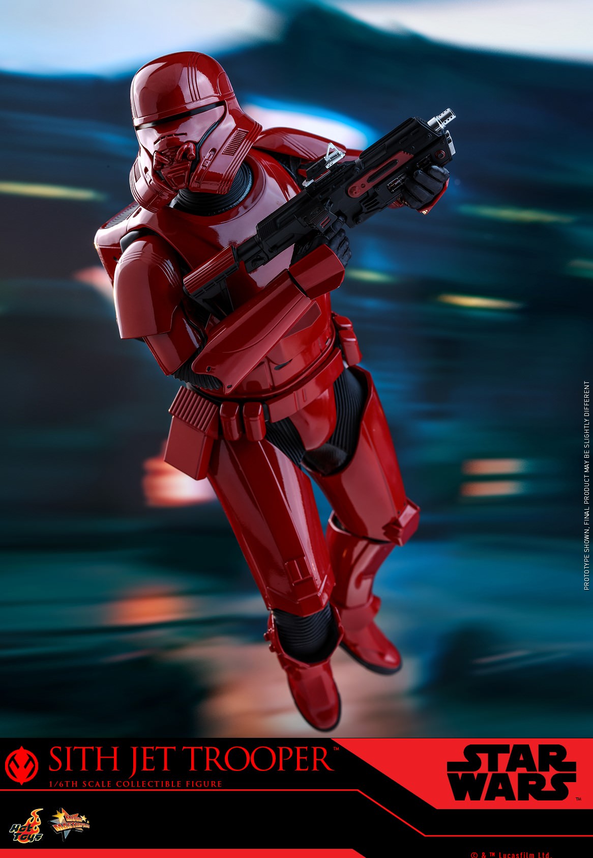 Hot Toys Star Wars: The Rise of Skywalker - Sith Jet Trooper MMS562