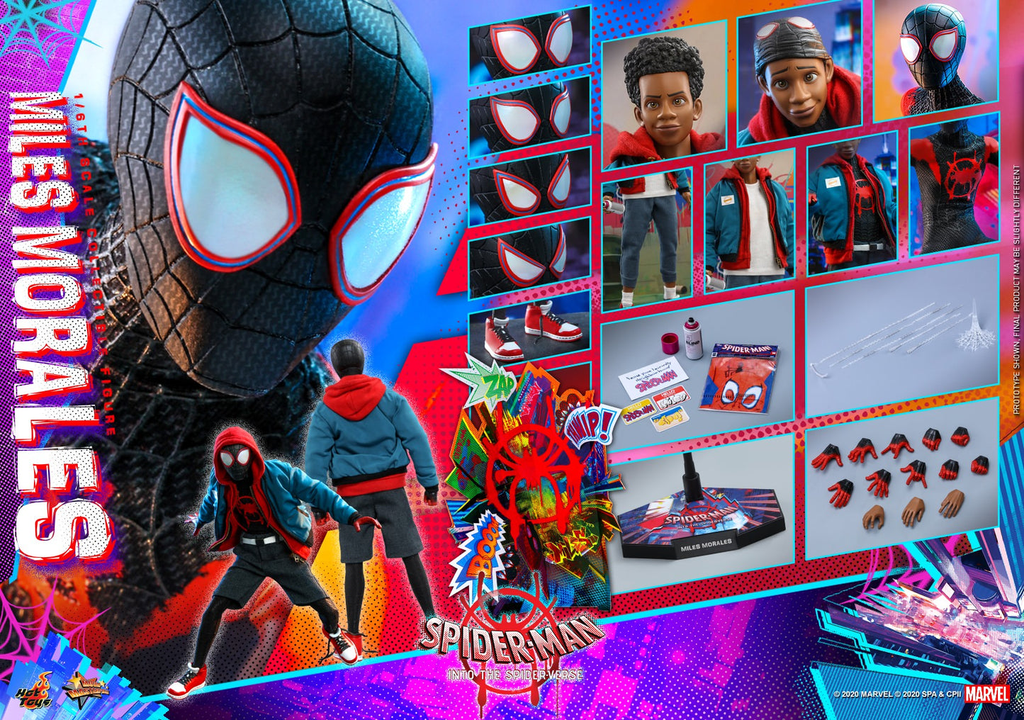 Hot Toys Spider-Man: Into the Spider-Verse Miles Morales MMS567