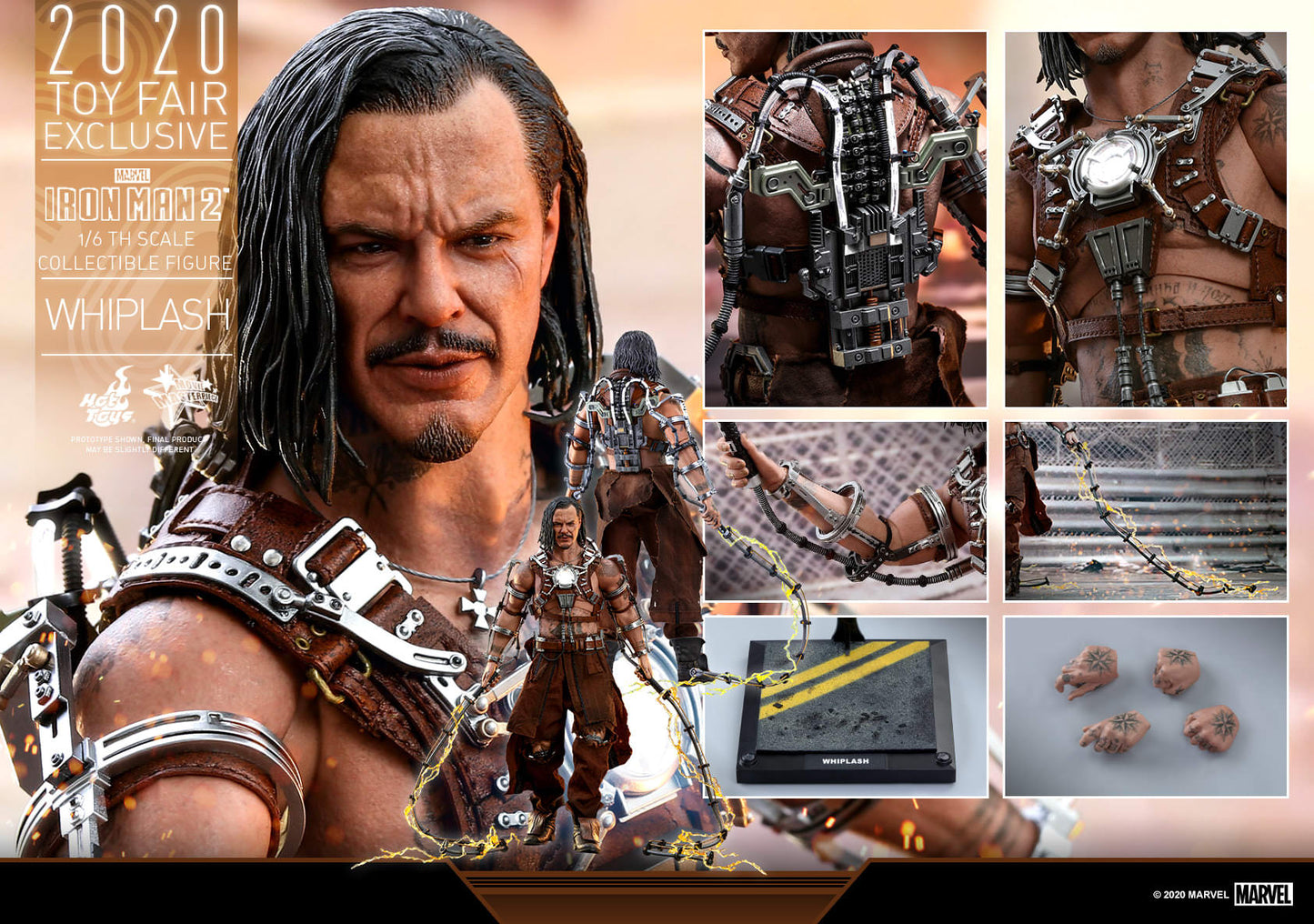 Hot Toys Iron Man 2－Whiplash MMS569