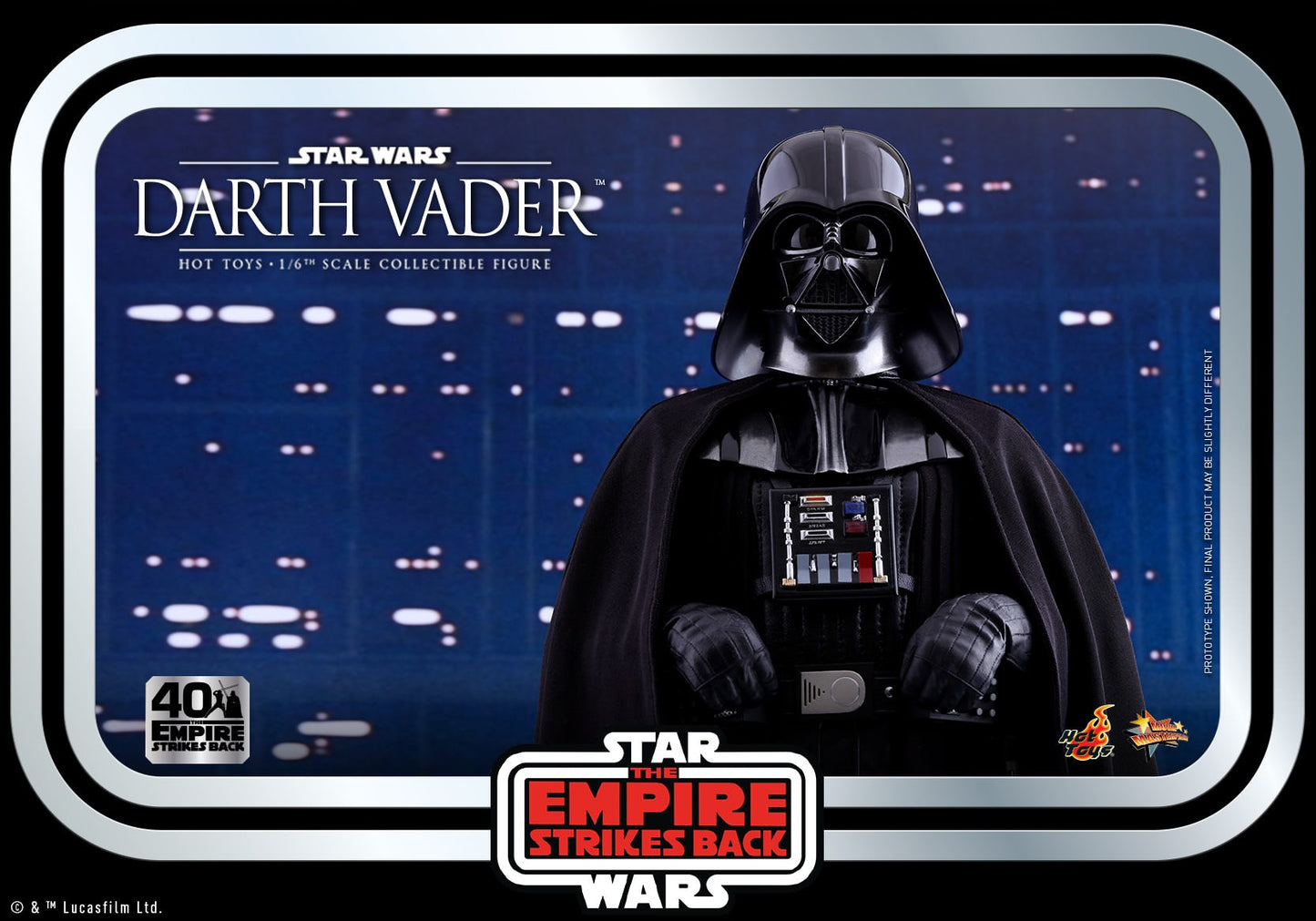 Hot Toys Star Wars: The Empire Strikes Back™ - Darth Vader™ MMS572