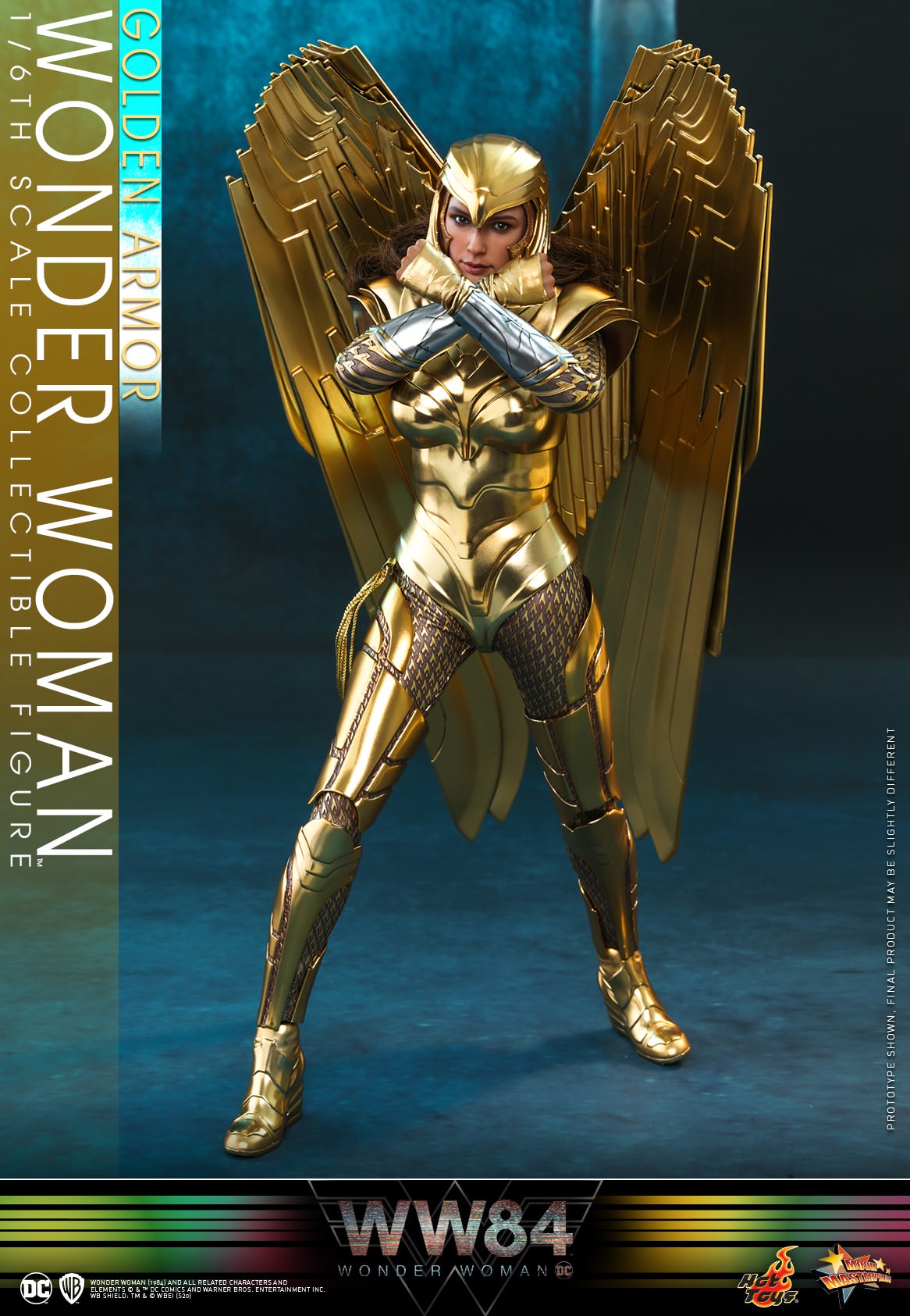 Hot Toys Wonder Woman 1984 Golden Armor Wonder Woman MMS577 (Regular Edition)